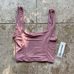 Urban Outfitters Pink Crop Top